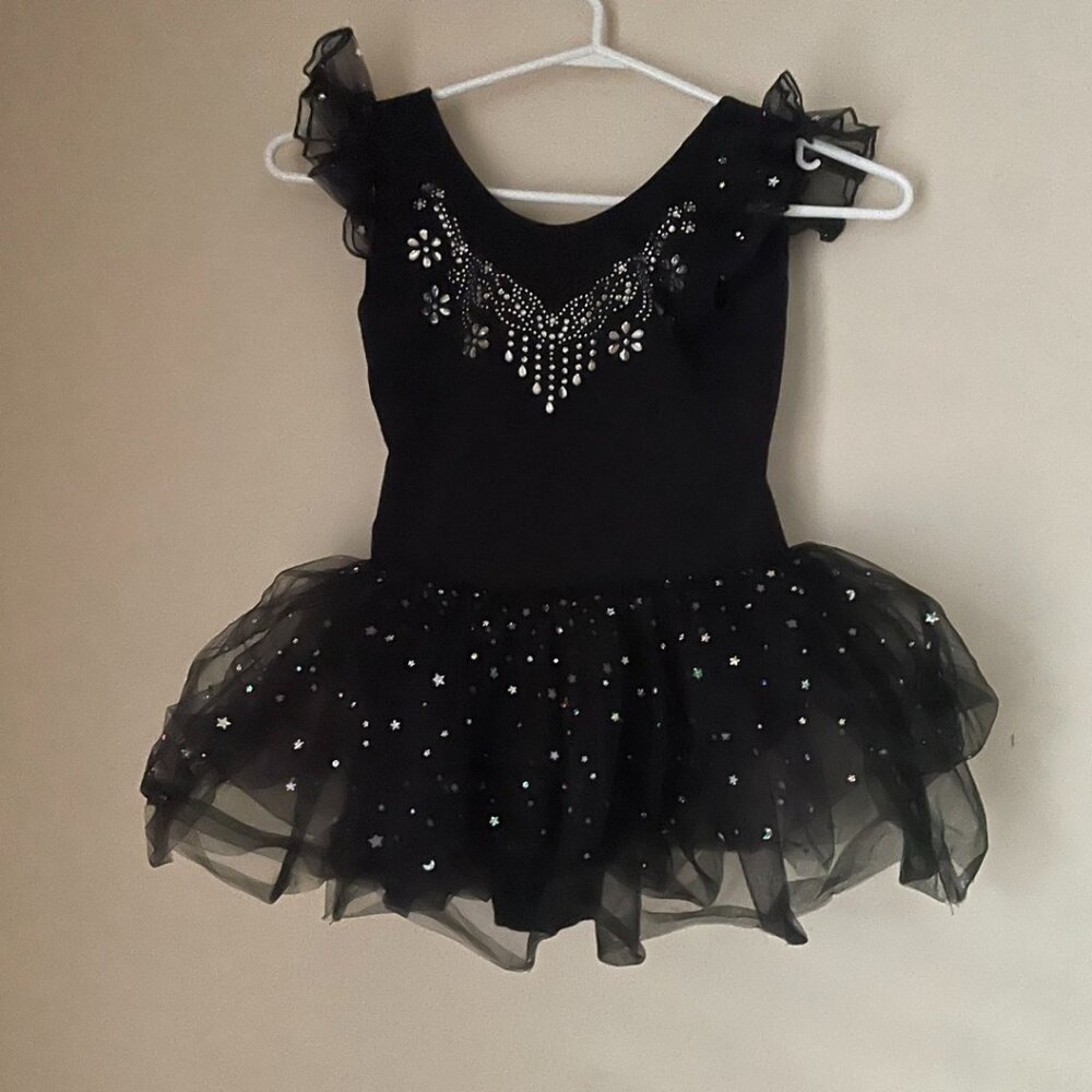 Black Starry Tulle Dress
